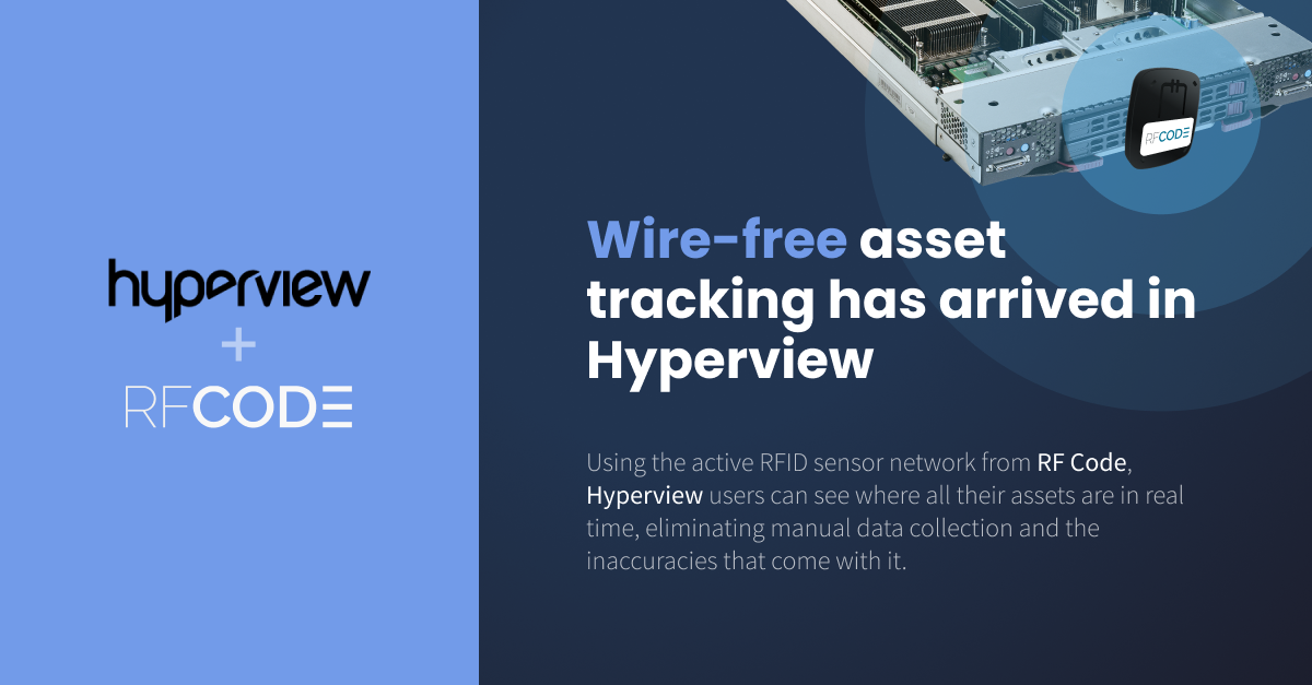 Hyperview Integrates Rf Code Technology To Automate It Asset Tracking